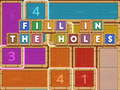 Oyun Fill In the holes