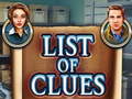 Oyun List of clues
