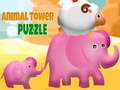 Oyun Animal Tower Puzzle