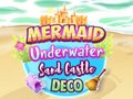 Oyun Mermaid Underwater Sand Castle Deco