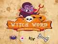 Oyun Witch Word Halloween Puzzel Game