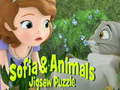 Oyun Sofia And Animals Jigsaw Puzzle