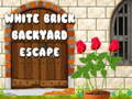 Oyun White Brick Backyard Escape