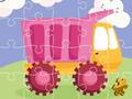 Oyun Cute Kids Trucks Jigsaw