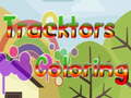 Oyun Tractor Coloring 