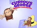 Oyun Curious George Memory Card Match