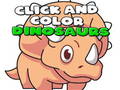 Oyun Click And Color Dinosaurs