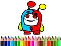 Oyun Back to School: OddBods Coloring Book