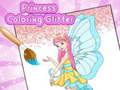 Oyun Princess Coloring Glitter