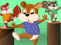 Oyun Squirrel Hop