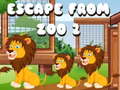 Oyun Escape From Zoo 2