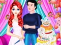Oyun Mermaid Girl Wedding Cooking Cake