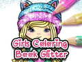 Oyun Girls Coloring Book Glitter 