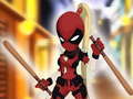 Oyun Deadpool Girl Dressup