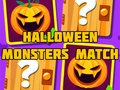 Oyun Halloween Monsters Match