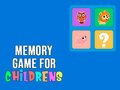 Oyun Memory Game for Childrens