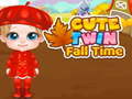 Oyun Cute Twin Fall Time