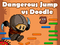 Oyun Dangerous Jump vs Doodle Jump