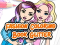 Oyun Fashion Coloring Book Glitter