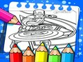 Oyun Captain America Coloring Book 