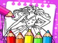 Oyun Barbie Coloring Book 
