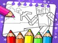 Oyun Minecraft Coloring Book