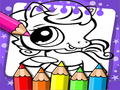 Oyun Littlest Pet Shop Coloring Book