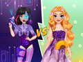 Oyun Princesses Cyber Robot vs Nature