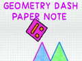 Oyun Geometry Dash Paper Note