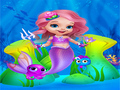 Oyun Cute Mermaid Girl Dress Up 