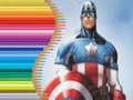 Oyun Coloring Book for Captain America