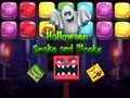 Oyun Halloween Snake and Blocks