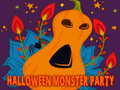 Oyun Halloween Monster Party Jigsaw