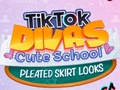 Oyun TikTok Divas Cute School Pleated Skirt Looks