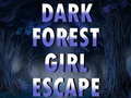 Oyun Dark Forest Girl Escape 