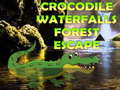 Oyun Crocodile Waterfalls Forest Escape