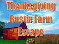 Oyun Thanksgiving Rustic Farm Escape