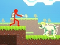 Oyun Red Stickman vs Monster School 2