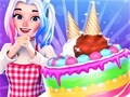 Oyun Cute Doll Cooking Cakes