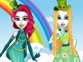 Oyun Green Vs Rainbow Fashion Battle