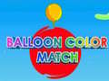 Oyun Balloon Color Matching