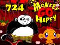Oyun Monkey Go Happy Stage 724