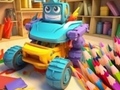 Oyun Coloring Book: Transforming Car Robot