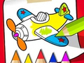 Oyun Coloring Book: Cute Plane