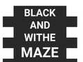 Oyun Maze Black And Withe