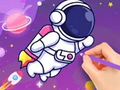 Oyun Coloring Book: Astronaut