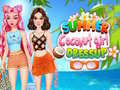 Oyun Summer Coconut Girl Dress Up