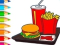 Oyun Coloring Book: Hamburger