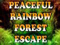 Oyun Peaceful Rainbow Forest Escape 