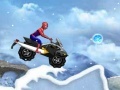 Oyun Spiderman Snow Scooter
